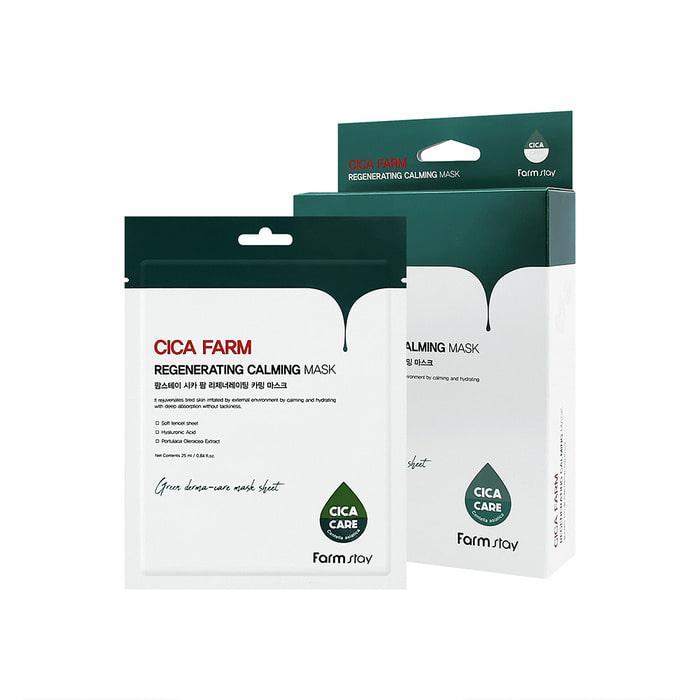 [Farmstay] מסכת מרגיעה מתחדשת חוות Cica 25ml*10pcs