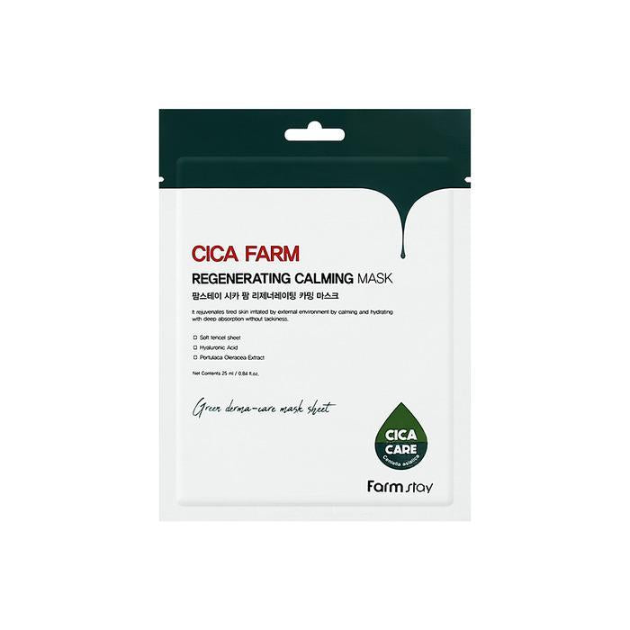 [Farmstay] מסכת מרגיעה מתחדשת חוות Cica 25ml*10pcs