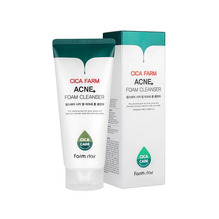 [Farmstay] Cica Farm Acne Foam Cleanser 180 מ"ל