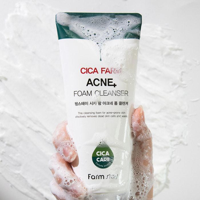 [Farmstay] Cica Farm Acne Foam Cleanser 180 מ"ל