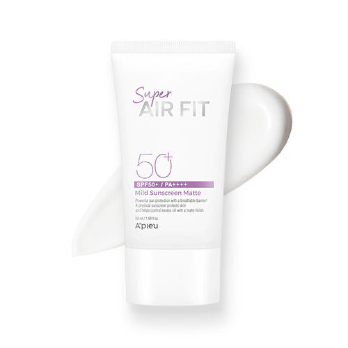 [Apieu] SUPER AIR FIT MILD קרם הגנה 50 מ"ל