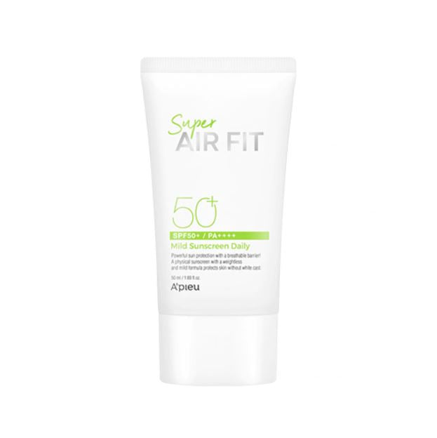 [Apieu] SUPER AIR FIT MILD קרם הגנה [יומי] 50 מ"ל