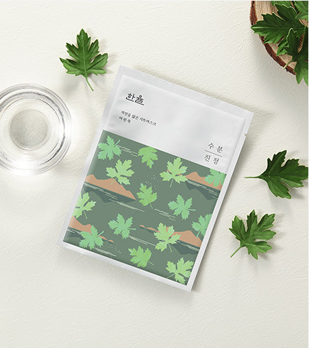 [Hanyul] Nature In Life Sheet Mask Pure Artemisia Watery Calming 10ea