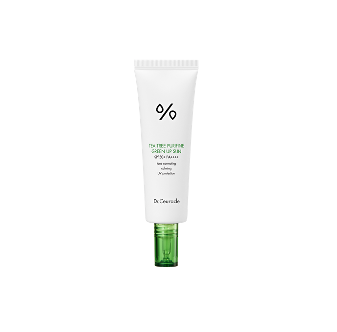 [Dr.Ceuracle] Tea Tree Purifine Green Up Sun SPF50 PA++++ 50 מ"ל