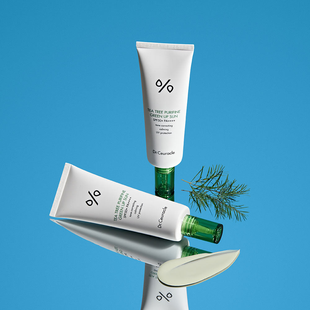 [Dr.Ceuracle] Tea Tree Purifine Green Up Sun SPF50 PA++++ 50 מ"ל