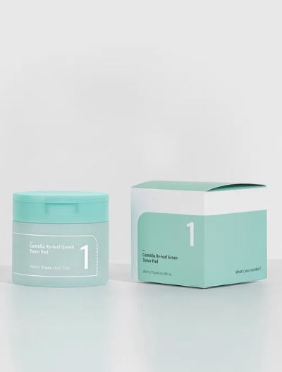 [Numbuzin] No.1 Centella Re-Leaf Green Toner Pad 70Pads 190ml