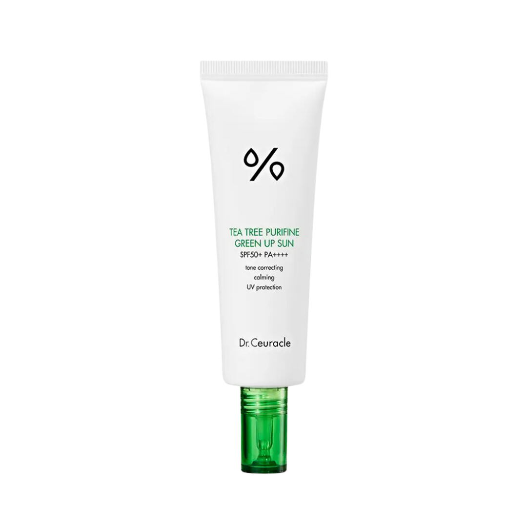 [Dr.Ceuracle] Tea Tree Purifine Green Up Sun SPF50 PA++++ 50 מ"ל