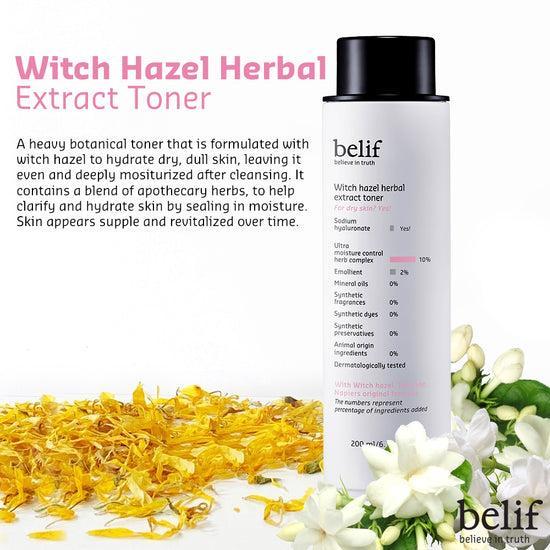 [Belif] Witch hazel herbal extract toner 200 ml