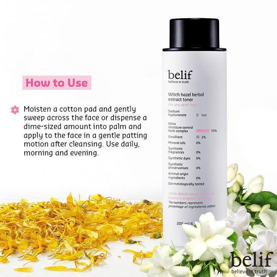 [Belif] Witch hazel herbal extract toner 200 ml